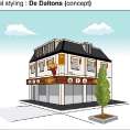 De Daltons Gevel A1